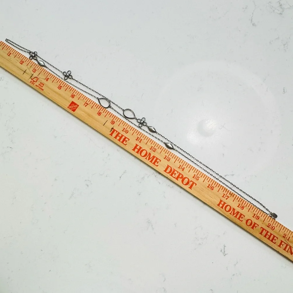 RARE James Avery Retired Venetian Scroll 40” Long Necklace - Picture 4 of 10